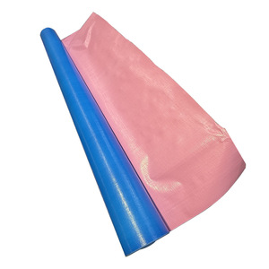 Blue And Pink Tarpaulin PE Tarpaulin 140g-145g <b>Waterproof</b> <b>Sunscreen</b> Outdoor Use - Product Image 2