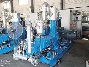 Compresor de aire eléctrico portátil de alta eficiencia 8/10/12bar Máquina de pistón de una sola etapa ISO CE 380V Soporte de <span class=keywords><strong>video</strong></span> en línea ISO CE - Product Image 3