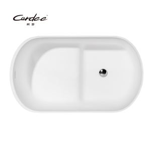 Hiện đại sang trọng phòng tắm Đá Nhân Tạo nhỏ freestanding bồn tắm nhỏ màu ngâm Mini bồn tắm Bồn Tắm Mini sit-on bồn tắm - Product Image 3