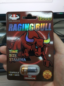 OEM ODM Raging Bull Cápsulas Sin efectos secundarios Sin adicción Proporcionando dos diferencias Soporte Tiempo Tamaño Resistencia para hombres Cápsulas - Product Image 4