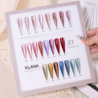 Nouveau Gel Polish Effet Œil de Chat 2026, 15ML, Vernis à Ongles Longue Durée, Finition UV pour Nail Art, Kit de Gel Magnétique Français 23 Couleurs