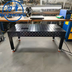 Table de soudage tridimensionnelle professionnelle en fonte d'acier nitruré accessoires 2D/3D personnalisés nouveau moteur de soudure de conception - Product Image 1