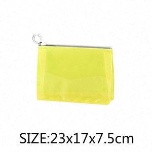 Nouvelle Pochette de Maquillage Transparente en PVC Écologique Personnalisée 2024, Couleur Violet, Imperméable, pour Voyage, Cosmétiques, Cadeau - Product Image 2