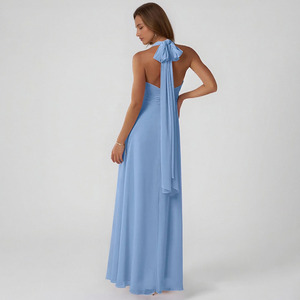 TEENYEE Custom Designer Chiffon multivie Infinite <span class=keywords><strong>damigelle</strong></span> d'onore abito con scollo all'americana abito da festa per il <span class=keywords><strong>matrimonio</strong></span> - Product Image 2