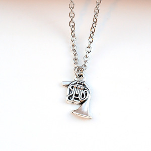 Vente directe bas prix collier note mélomane <span class=keywords><strong>violoncelle</strong></span> guitare pendentif collier court clavicule - Product Image 5