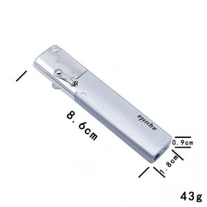 Briquet torche classique à flamme jet avec roue à silex, corps long, au <span class=keywords><strong>butane</strong></span>, pour cigares et pipes - Product Image 5