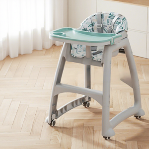 Chaise haute pour bébé en plastique de style KFC pour hôtel, <span class=keywords><strong>restaurant</strong></span>, usage commercial, réglable, avec ceinture de sécurité à cinq points, unisexe, vente en gros - Product Image 6