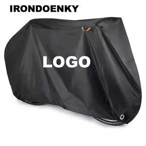 IRONDOENKY 高品质重型黑色自行车罩 防水定制徽标自行车罩 适用于 <span class=keywords><strong>BMX</strong></span> 自行车 - Product Image 1