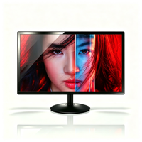 Moniteur LED KAIWO de remplacement, 21,5 pouces, 1080p, panneau TFT TN, 60 Hz, noir / VGA, montage VESA 75x75 mm, série professionnelle