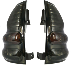 FEUX ARRIÈRE DE FEU ARRIÈRE À LED NOIR FUMÉ POUR 2003-2009 TOYOTA PRADO LAND CRUISER FJ120 - Product Image 5