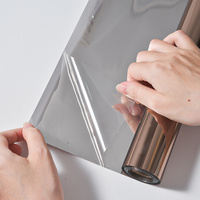 DUUEIHHUER 1,52*50m Moderne transparente Fensters icherheits folie 4mil PET-Oberflächen glas Einfache Installation für Autos Büro
