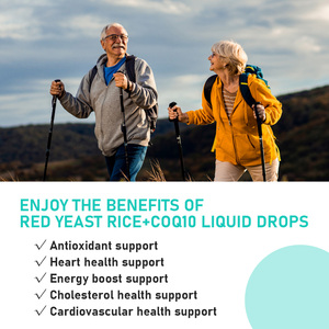 <b>Supplement</b> Manufacturer Immune Support Drink Drops 1200mg Red Yeast Rice Liquid Drops CoQ 10 <b>Supplement</b> Support Heart Function - Product Image 5