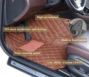 Tapis de sol de voiture Vitara <span class=keywords><strong>X1</strong></span> de luxe rouge ensemble complet de tapis tapis imperméables en diamant vente de gros pour la - Product Image 4