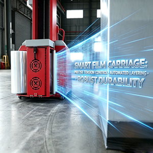 Robot Paletizador Móvil para Envoltura de Palés, Máquina Envolvedora Robótica Autopropulsada, Diseño Robótico Autopropulsado que se Desplaza Directamente a los Palés - Product Image 5