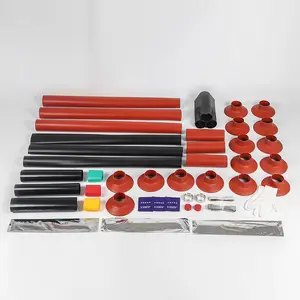 Cable Accessories 3 Core Outdoor and Indoor Heat Shrink Termination and Joint Kit