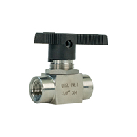 Válvula de Bola de Acero Inoxidable 304 Multiusos, Resistente a la Corrosión, Válvula para Cilindro de CO2 GNC, para Distribución de Gas Industrial, OEM