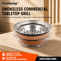 Grille à charbon de wasabi japonais lavable pour la cuisson au barbecue commerciale et domestique