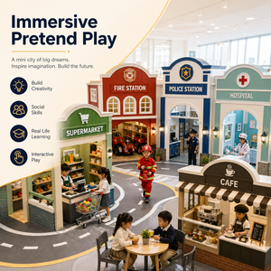 Équipement de jeu d'intérieur personnalisé pour enfants, maison de jeu, aire de jeux pour café ludique, école maternelle et centre de jeux pour enfants - Product Image 2