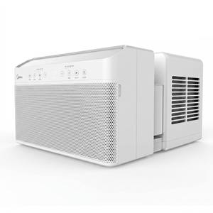 <span class=keywords><strong>Aire</strong></span> <span class=keywords><strong>Acondicionado</strong></span> <span class=keywords><strong>de</strong></span> <span class=keywords><strong>Ventana</strong></span> Inverter en Forma <span class=keywords><strong>de</strong></span> U Midea, 8000-<span class=keywords><strong>12000</strong></span> <span class=keywords><strong>BTU</strong></span>, Fácil Instalación, <span class=keywords><strong>Aire</strong></span> <span class=keywords><strong>Acondicionado</strong></span> Inteligente con Control por Aplicación WiFi - Product Image 1