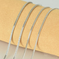 Collier en argent sterling 925 Silverbene Hot Fox Tail Chian