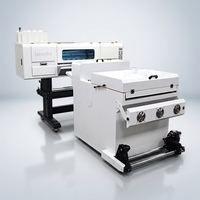 Imprimante DTF tout-en-un 60 cm avec secoueur de poudre et sécheur A1 24 pouces, tête I3200, machine de transfert direct sur film pour l'impression textile