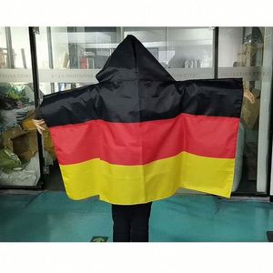 Capa de Fútbol Promocional 100% Poliéster para Fanáticos de Croacia, Alemania, Italia, Personalizada con la Bandera de tu País de Europa - Product Image 4