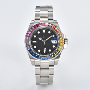 Montre à quartz de luxe pour homme en acier inoxydable, unique, étanche, élégante, pour un usage quotidien. - Product Image 4
