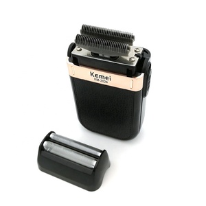 Afeitadora Recargable USB para Hombre KM-2024 ABS, Recortadora de Barba de Calidad de Marca, Venta Rápida, Proveedor de Fábrica 2024 - Product Image 1