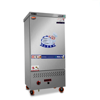 Vapeur à vapeur de riz de gaz électrique industriel commercial d'acier inoxydable