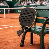 Nouveaux sacs de raquettes 2026 Pro Padel Tennis en fibre de carbone 3K avec surface mate rugueuse en forme de diamant – Prix usine, faible MOQ