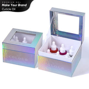 Hanyi Premium Designer HEMA/TPO Free Liquid Natural Resin Soak off No Wipe Cuticle Oil Nail Gel Polish LED UV Cure Bottle - Product Image 4