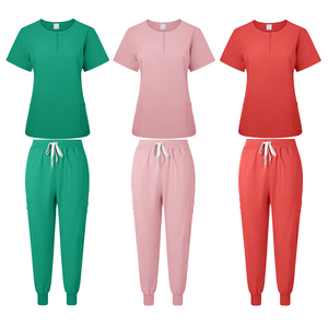 Uniforme de salón de belleza para spa elegante, transpirable, estampado <span class=keywords><strong>con</strong></span> logotipo personalizado, conjuntos de uniformes para hombre, conjunto de uniforme de Chef - Product Image 2