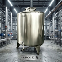 Réservoir de stockage en acier inoxydable 304/316 de 1000 litres de la marque HENGYU, grande capacité, unité de stockage, en vente, prix direct usine