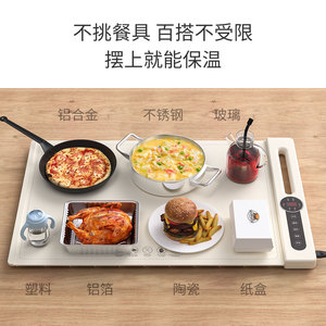 Nobik Folding Silicone Heating <b>Mat</b> 300W Food Warmer For Dining Table With Mechanical Control - Product Image 4