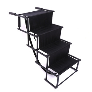 <span class=keywords><strong>Escalier</strong></span> pliable pour chien, chiot, <span class=keywords><strong>en</strong></span> <span class=keywords><strong>acier</strong></span> de haute qualité, léger et portable, pour voiture, camion, <span class=keywords><strong>rampe</strong></span> pour chiens. - Product Image 6