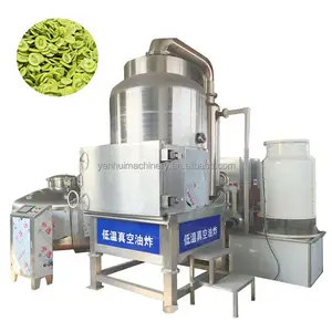 Green Peas Noodle Corn Nut Vacuum Frying Machine Industrial Gas Fryer For Hot Sale