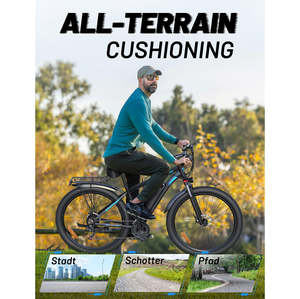 Vélo électrique de montagne à moteur sans balais C29 <span class=keywords><strong>Pro</strong></span> 48V <span class=keywords><strong>750W</strong></span> avec 21 vitesses et frein à disque - Product Image 6