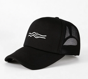 Gorra de Béisbol Blanca con Estampado Hip Hop, Gorra Deportiva Lisa con Bordado Personalizado, Gorra Trucker de Malla con Espuma - Product Image 5
