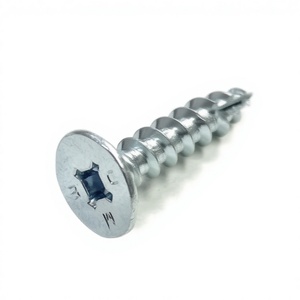 Vis à clip à tête plate en acier standard ISO, profil bas, finition zinguée, marque ODM, revêtement 1000 heures, mesurées en pouces - Product Image 1