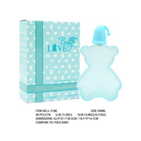 Parfum Unisexe Ours Bien-Aimé Floral Fruité Parfum Longue Durée Eau De Toilette Vaporisateur pour Hommes et Femmes Style Arabe
