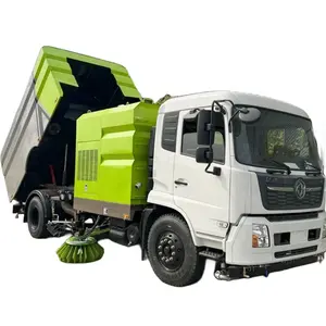 Çin fabrika düşük fiyat kaliteli yol fırçalama toz temizlik kamyonu satılık