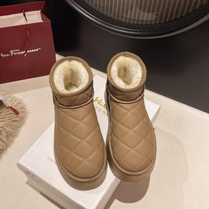 Bottes de neige d'extérieur chaudes et imperméables, doublées de polaire, de haute qualité et bon marché - Product Image 6