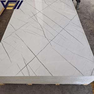 Pannello in PVC Effetto Marmo Lucido UV VELL <span class=keywords><strong>per</strong></span> Decorazione Pareti del Bagno, Vendita all'Ingrosso - Product Image 1