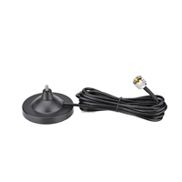 Antenne de fouet CB à base magnétique Superbat 27MHz avec câble coaxial RG58/U améliorant la qualité et la portée de la réception radio CB