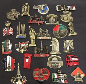 Ouvre-bouteille en métal créatif et autocollant de réfrigérateur Tour de <span class=keywords><strong>Paris</strong></span> Souvenir touristique Maison Artisanat Ouvre-bouteilles en gros - Product Image 3