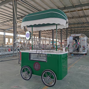 Chariot de vente de crème glacée Meiyue 2026, vitrine réfrigérée pour crème glacée commerciale, chariot de yaourt glacé - Product Image 5