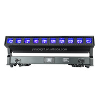 Luz Móvil LED DMX para Conciertos y Discotecas, Resistente al Agua, Super Pro, 10*60w RGBW, Zoom, 1m, con Retroiluminación, Matriz de Píxeles