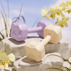 مجموعة أوزان مجانية للنساء جديدة في المنزل من الإسمنت ، مجموعة أوزان مجانية للتدريب الرياضي - Product Image 3