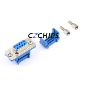 D-DML009PF-L000 D-Sub/VGA Connector Connector ( Connector Type: Standard D-Sub )( Gender: Female )( Total Number of PINs: 9P ) - Product Image 1