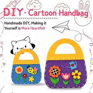 Kit <span class=keywords><strong>de</strong></span> Manualidades Fácil para Niños, Bolso <span class=keywords><strong>de</strong></span> Tela No Tejida para el Día <span class=keywords><strong>de</strong></span> <span class=keywords><strong>la</strong></span> <span class=keywords><strong>Madre</strong></span>, Juguete Educativo <span class=keywords><strong>Preescolar</strong></span>, Actividad para Padres e Hijos, <span class=keywords><strong>Regalo</strong></span> para Mamá - Product Image 1